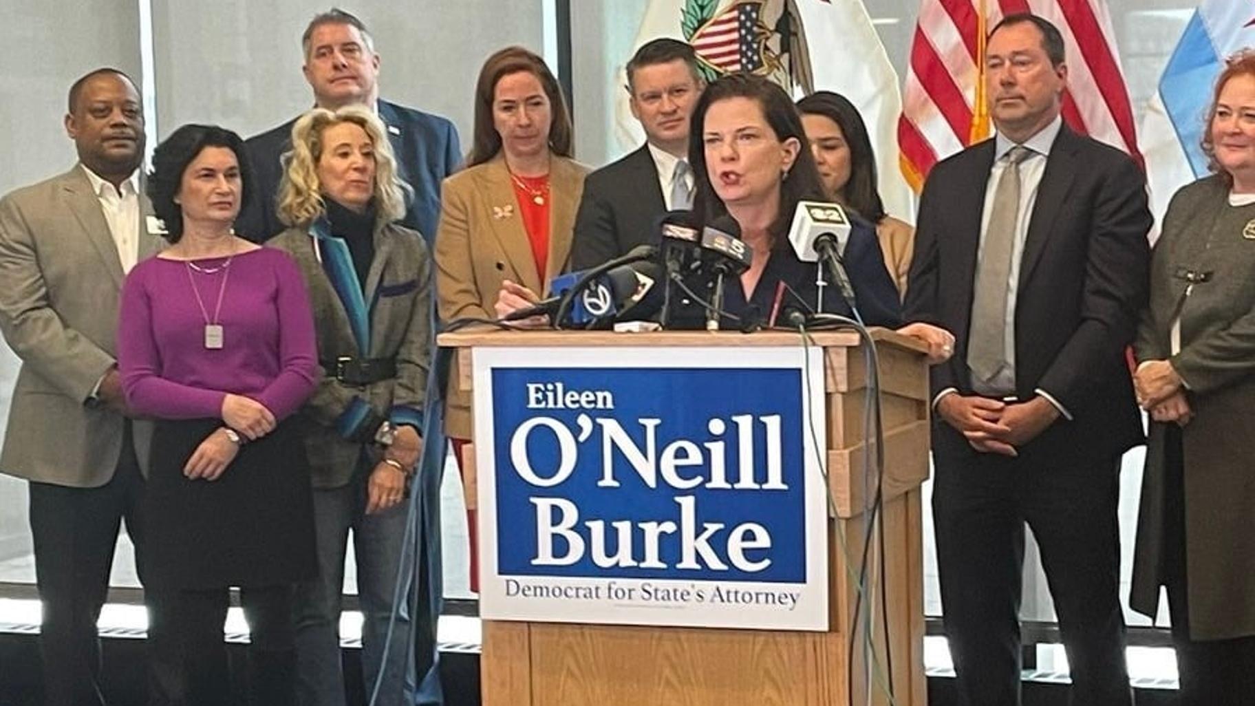 Cook County State’s Attorney Eileen O’Neill Burke (Heather Cherone / WTTW News) Cook County State’s Attorney Eileen O’Neill Burke (Heather Cherone / WTTW News)
