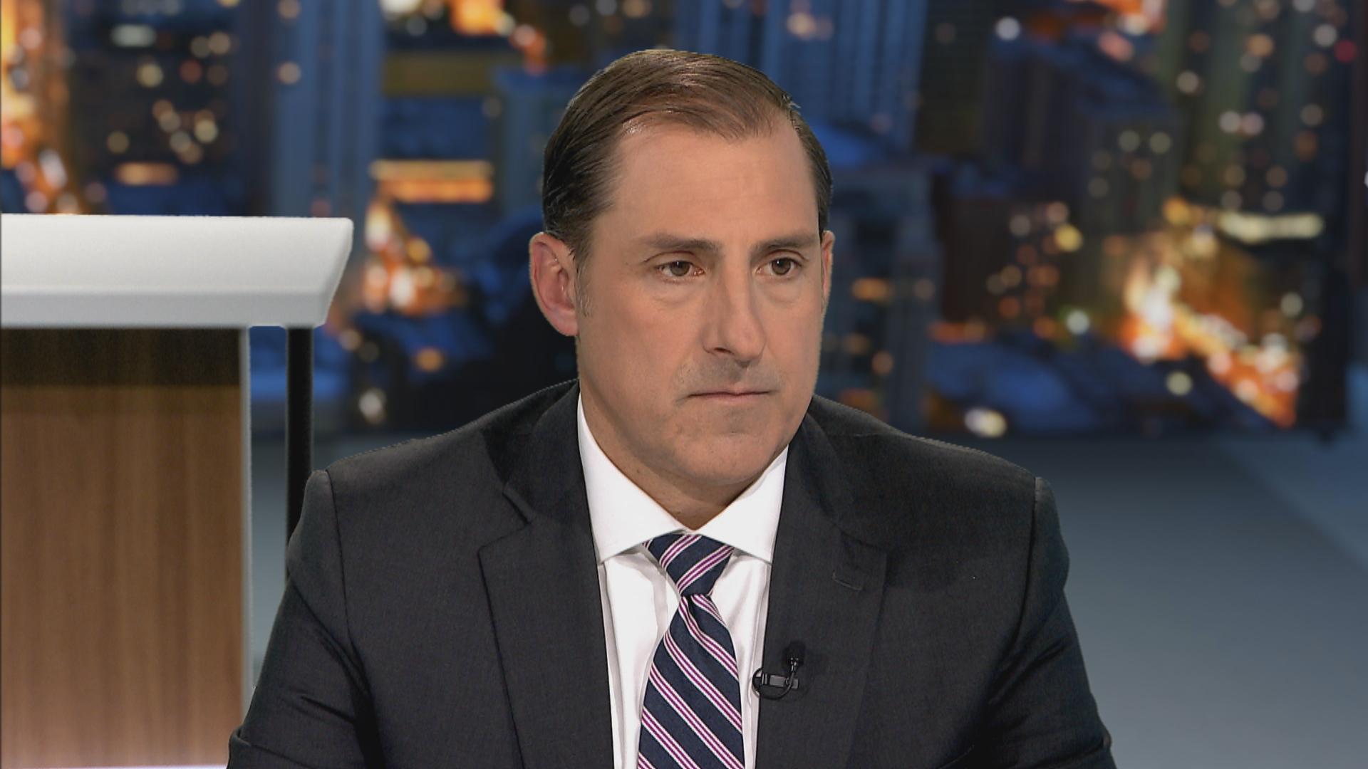 U.S. Attorney John Lausch appears on “Chicago Tonight” on Dec. 8, 2022. (WTTW News)