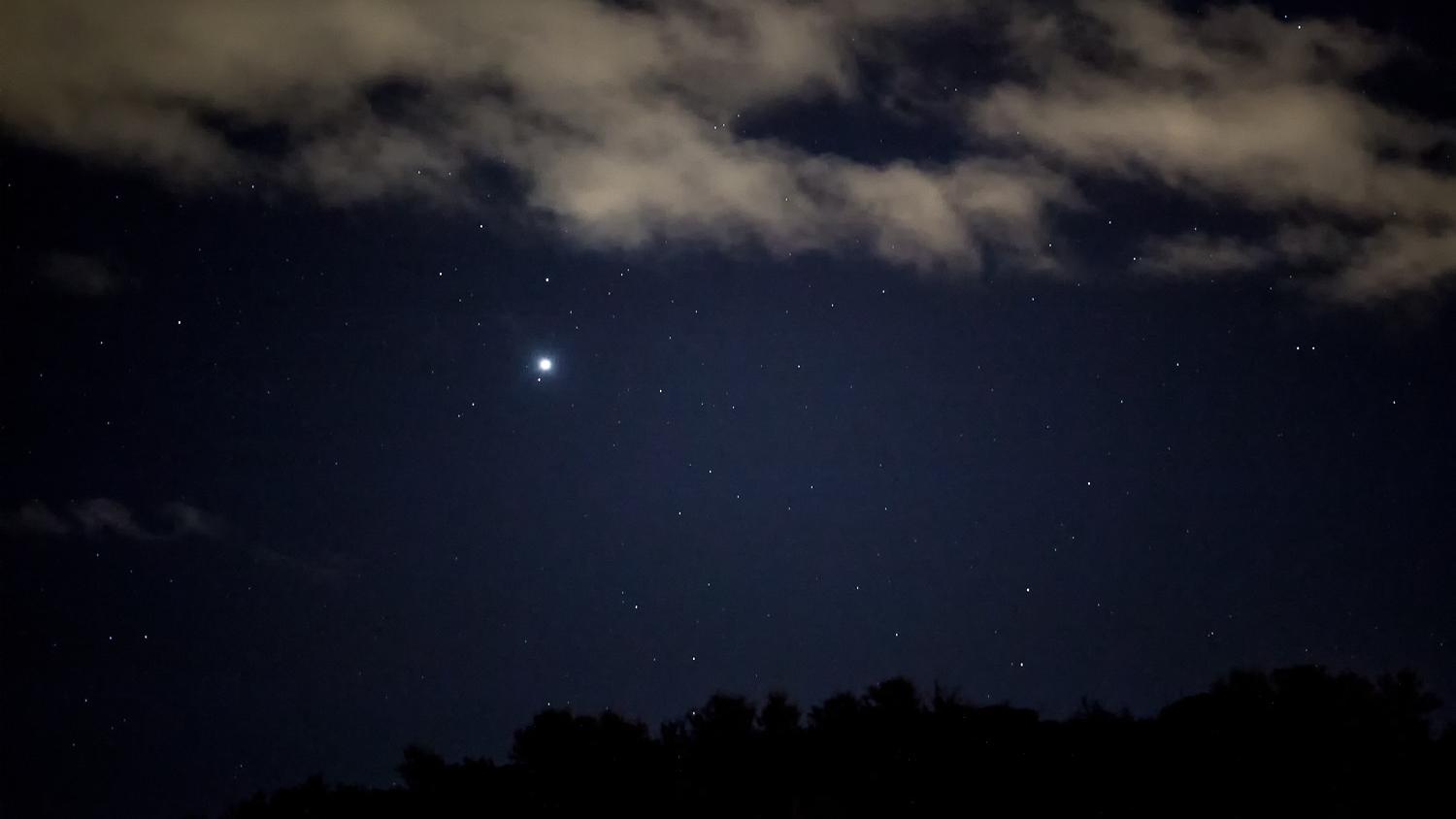 Evening Planets Visible