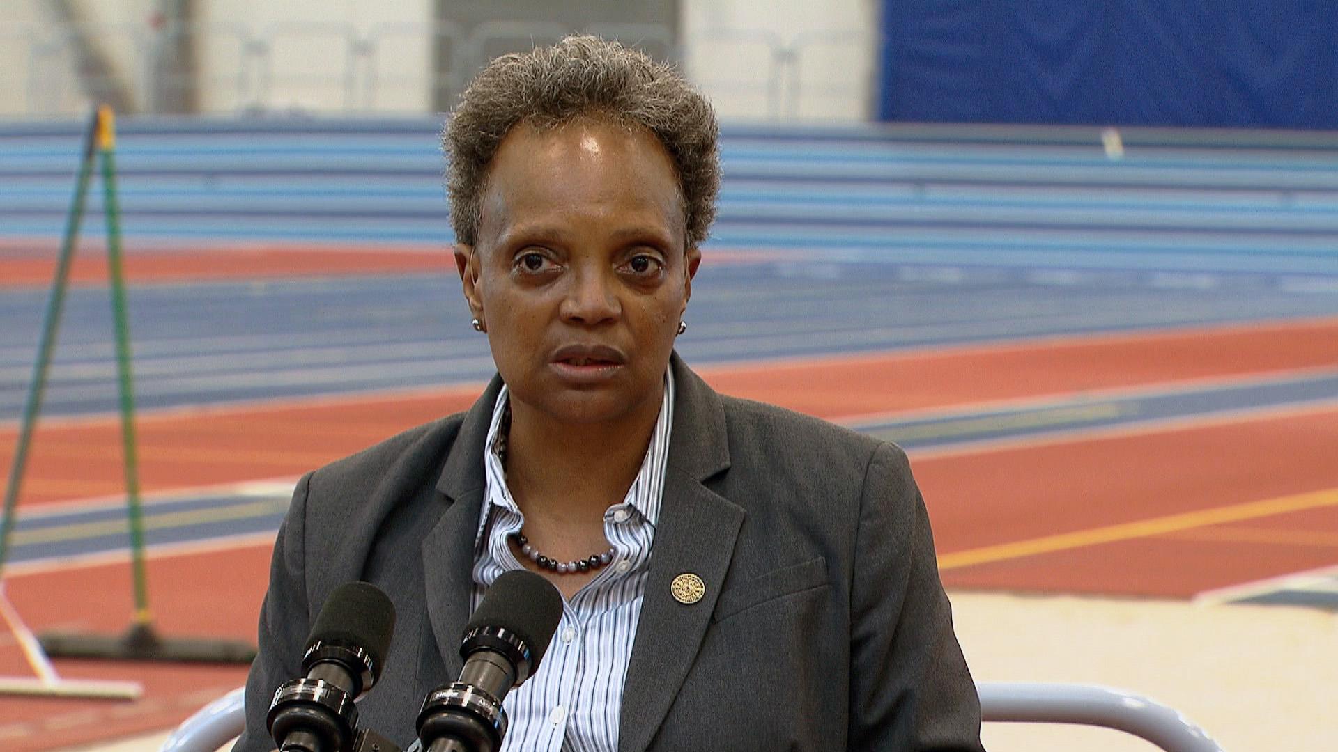 Mayor Lori Lightfoot addresses Chicago’s violent holiday weekend on July 6, 2021. (WTTW News)