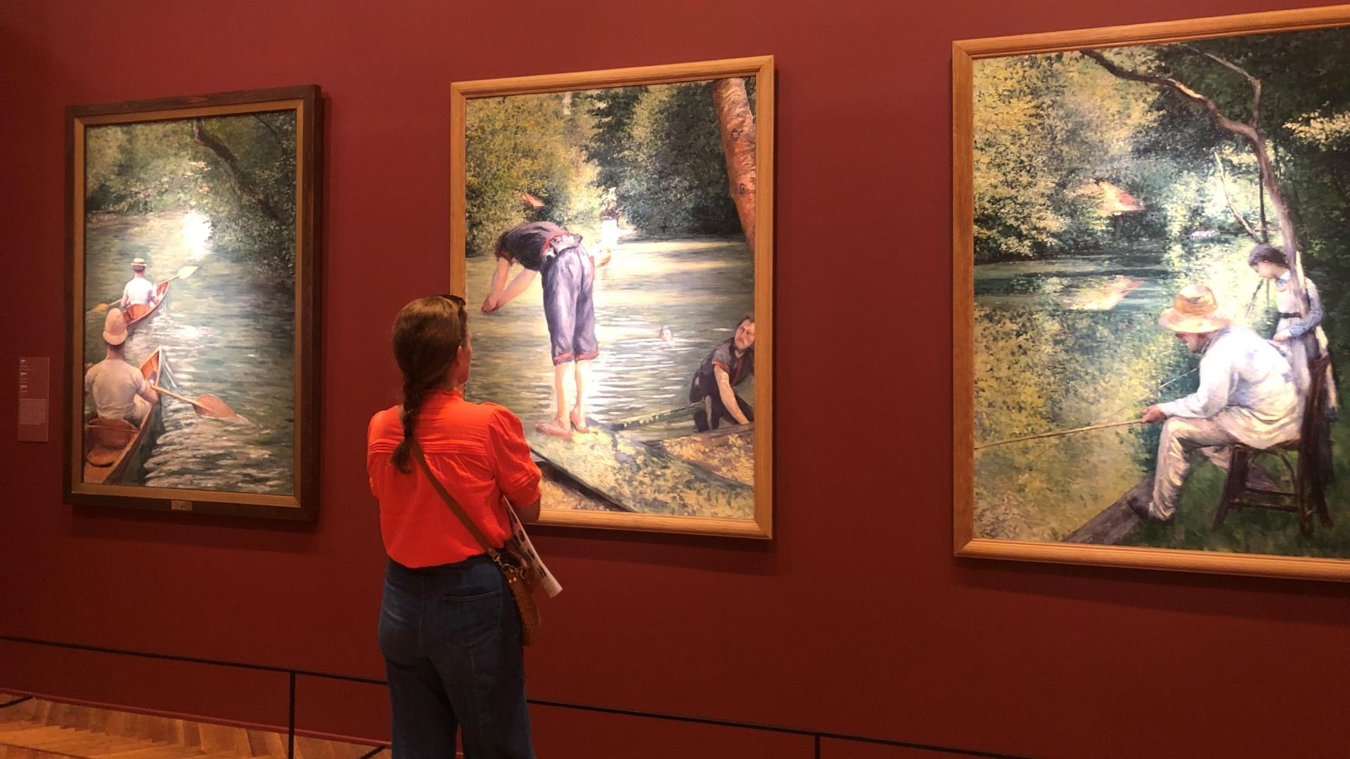 “Gustave Caillebotte: Painting His World” at the Art Institute of Chicago runs through October 5, 2025. (Marc Vitali / WTTW News)