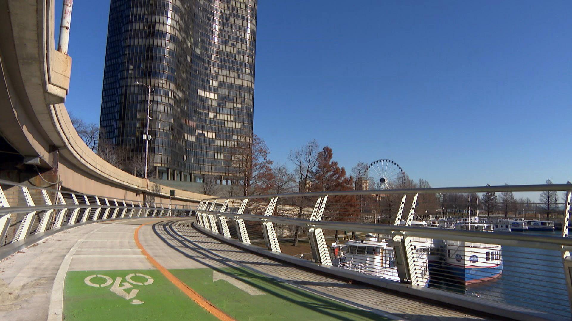 The Navy Pier flyover. (WTTW News)