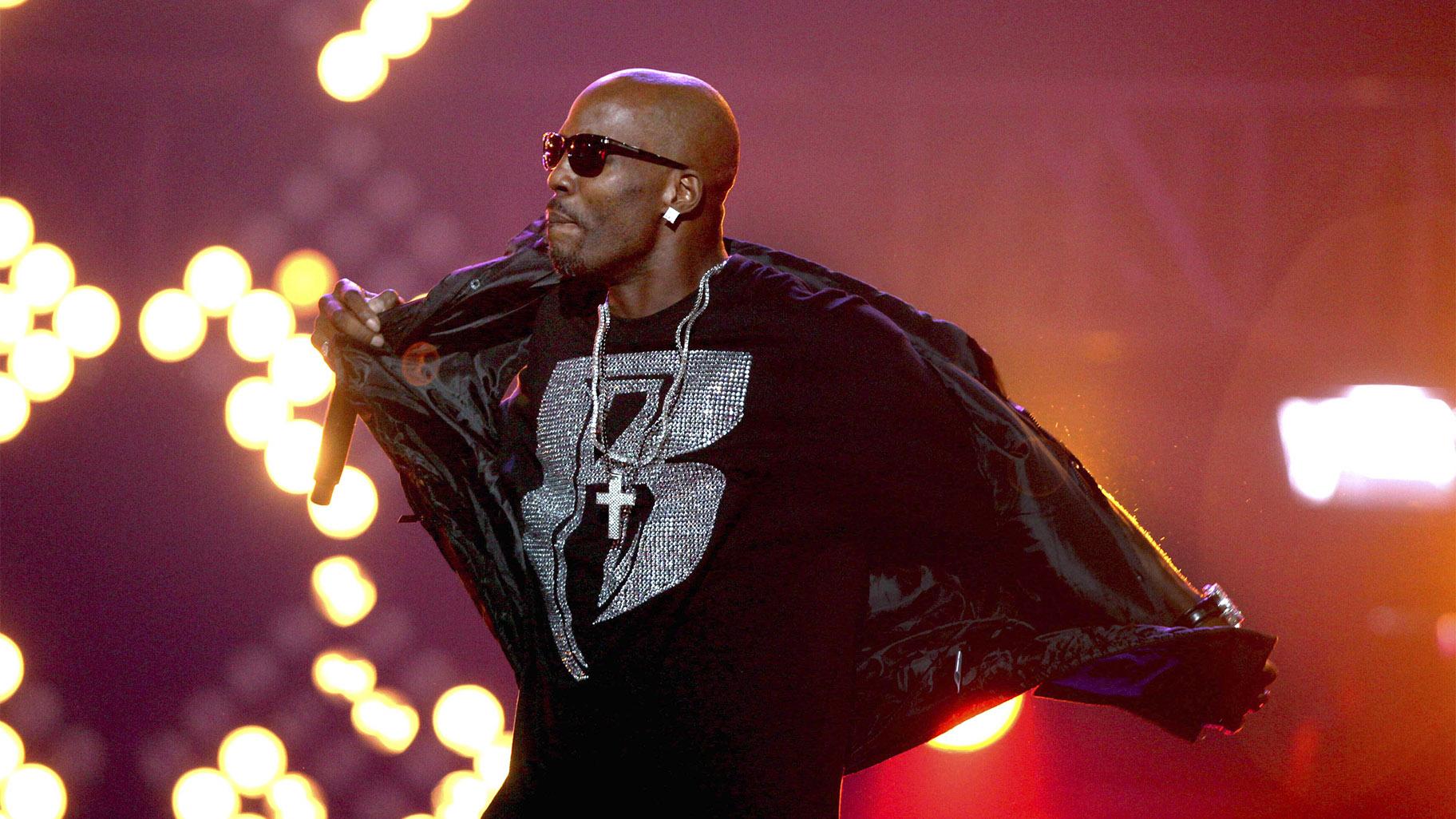 The family of rapper DMX says he has died at age 50 after a career in which he delivered iconic hip-hop songs such as “Ruff Ryders’ Anthem." A statement from the family says the Grammy-nominated rapper died at a hospital in White Plains, New York, "with his family by his side after being placed on life support for the past few days. He was rushed to a New York hospital from his home April 2. (AP Photo / David Goldman, File)