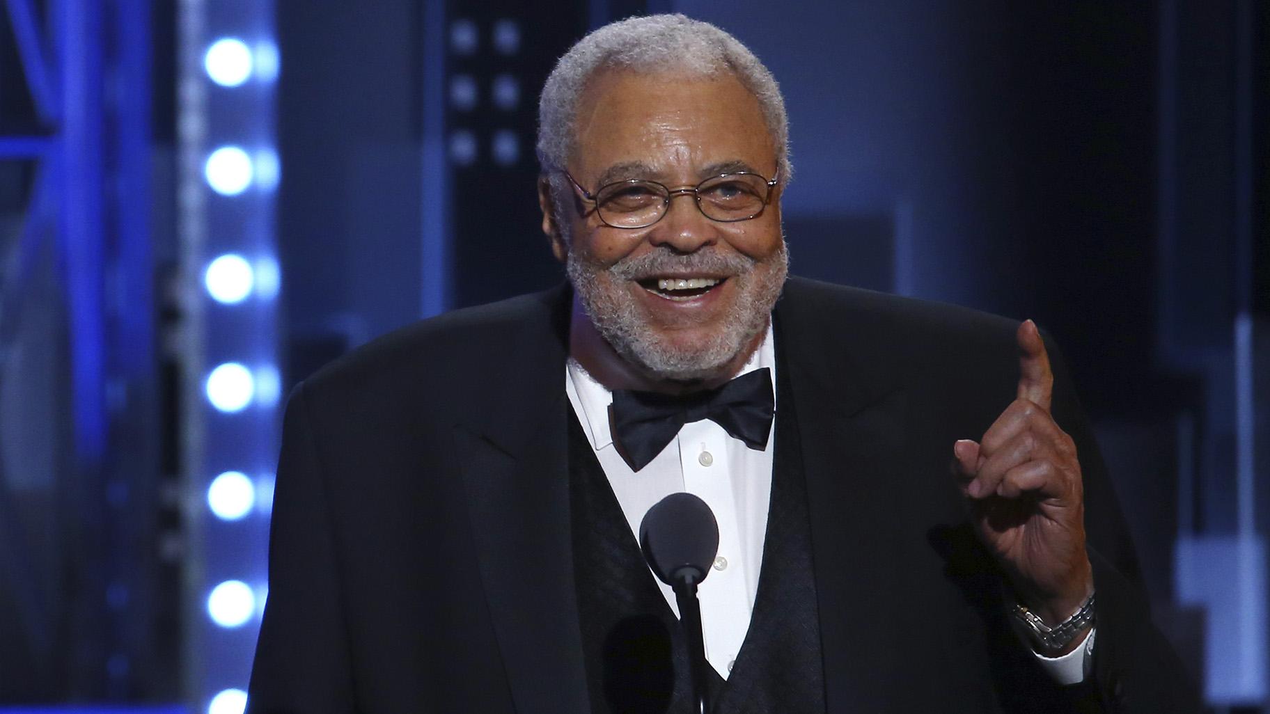 James Earl Jones accepts the special Tony award for Lifetime Achievement in the Theatre at the 71st annual Tony Awards on Sunday, June 11, 2017, in New York. (Photo by Michael Zorn / Invision / AP, File)
