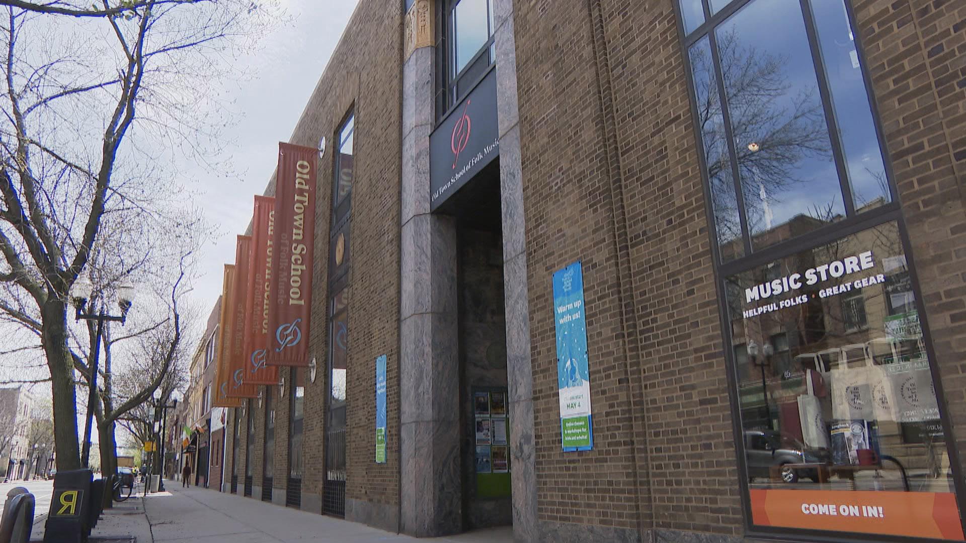 The Old Town School of Folk Music on Lincoln Avenue. (WTTW News)