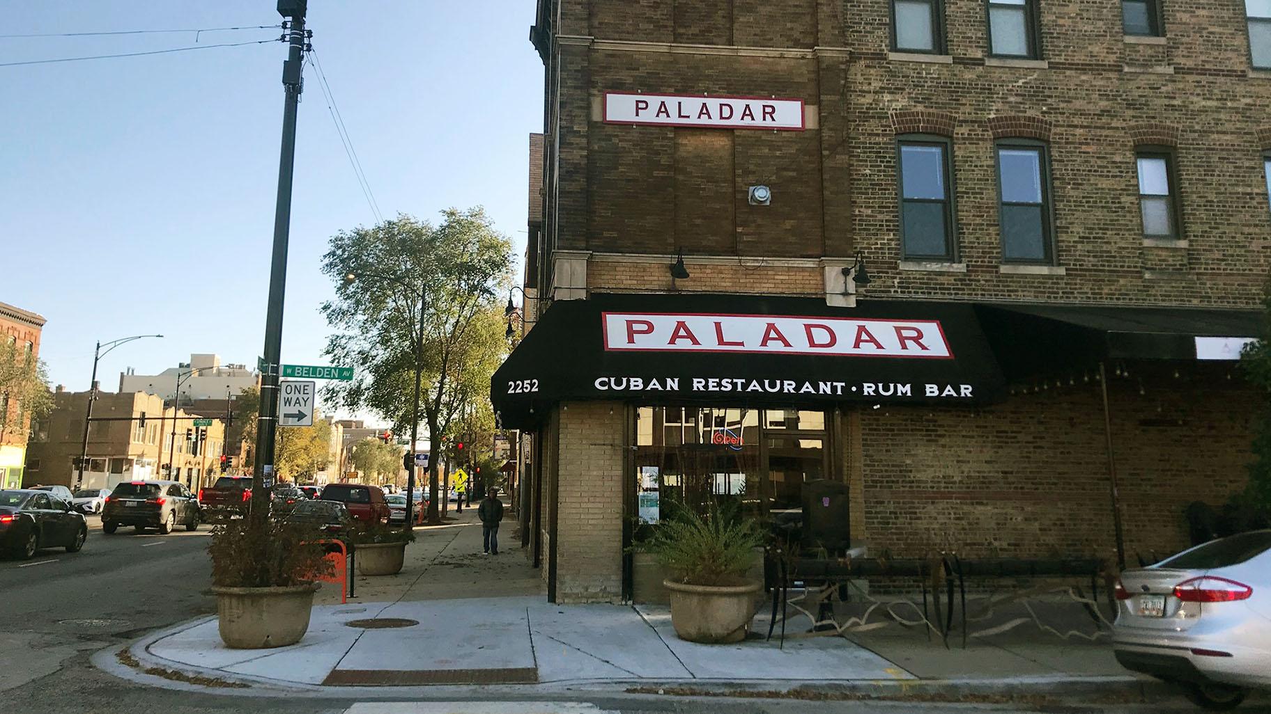 The now-closed Paladar Restaurant in Logan Square. (Facebook photo)