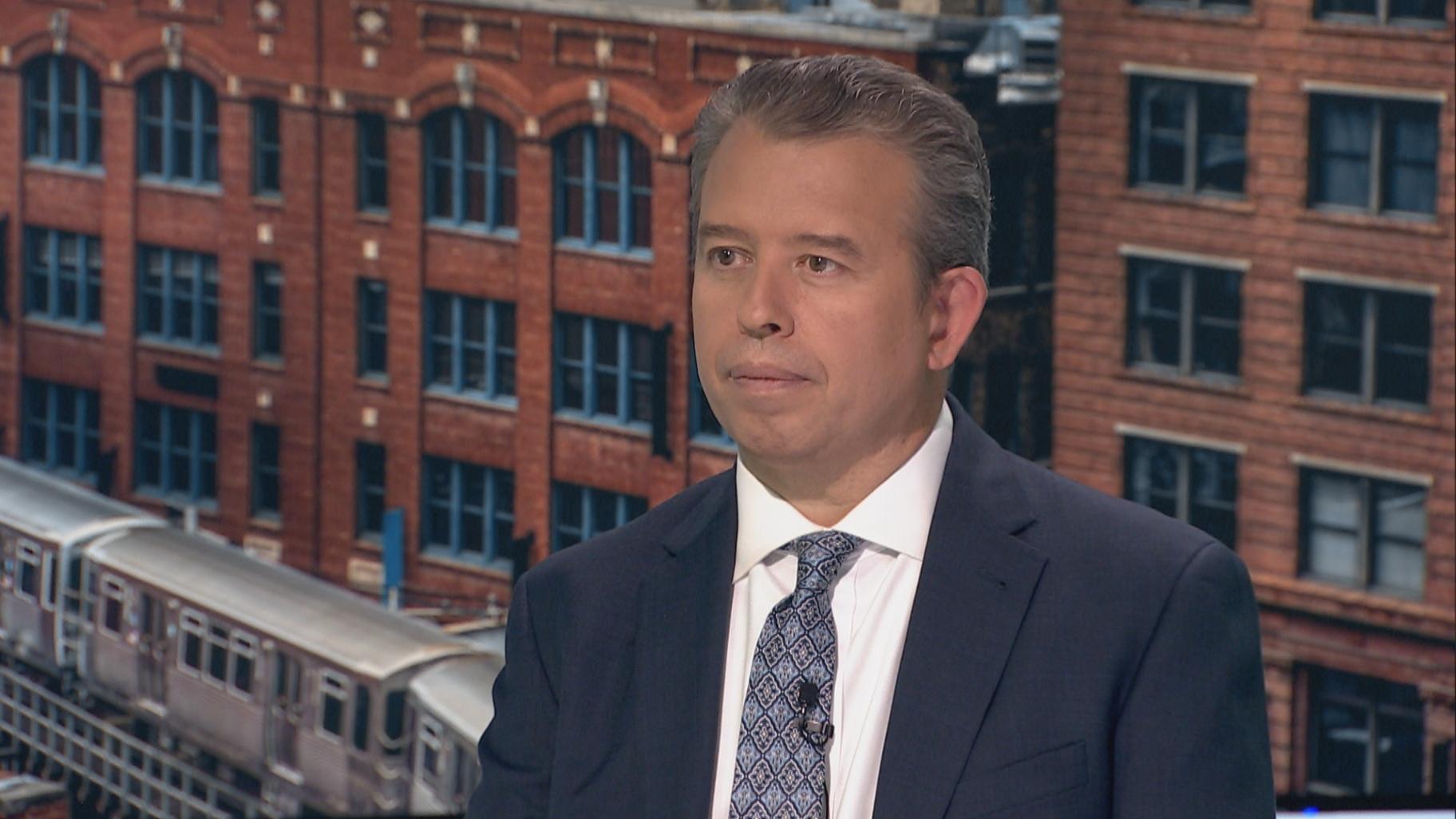 Chicago Public Schools CEO Pedro Martinez appears on “Chicago Tonight” on Oct. 9, 2024. (WTTW News) Chicago Public Schools CEO Pedro Martinez appears on “Chicago Tonight” on Oct. 9, 2024. (WTTW News)