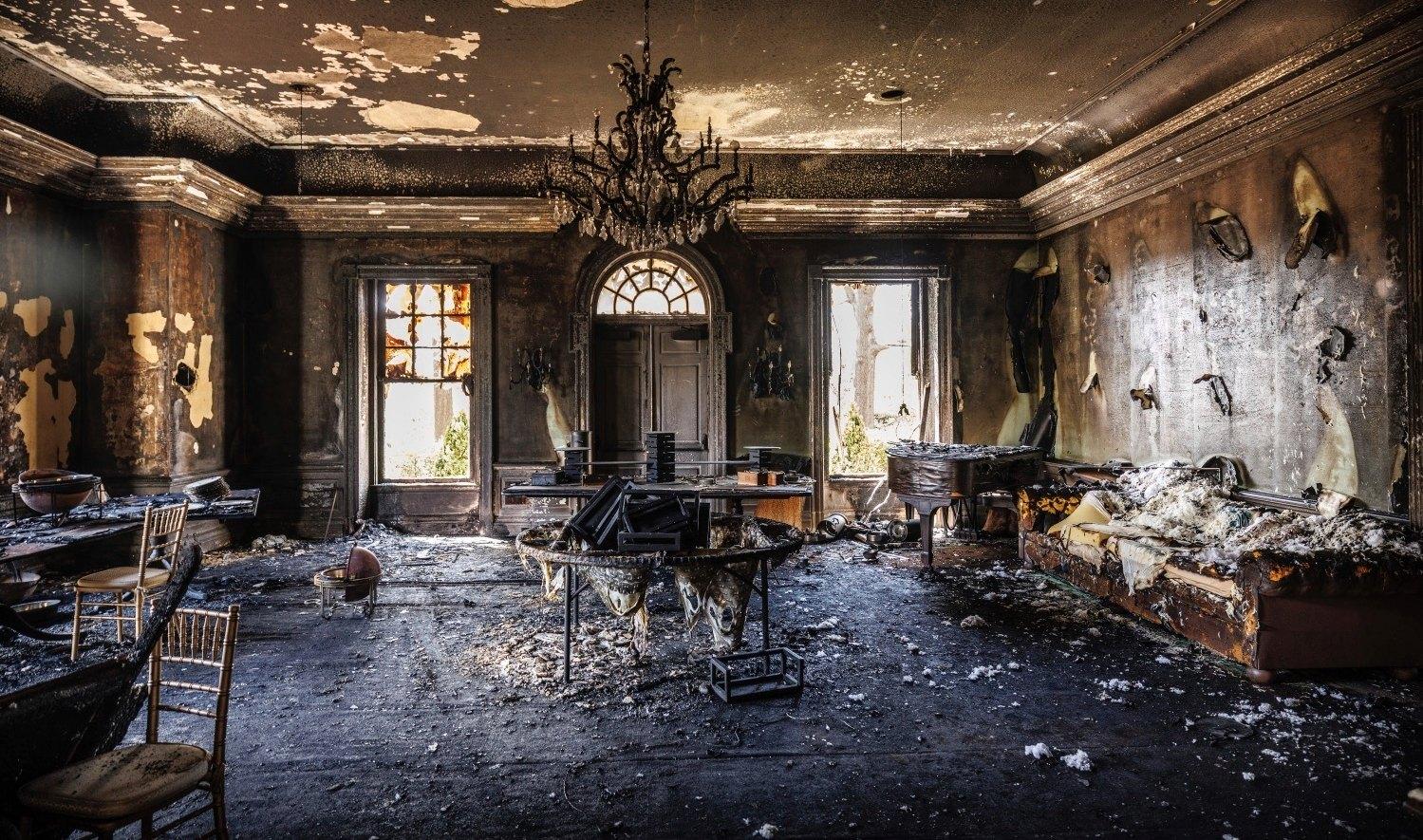 This image provided by Commonwealth Media Services shows damage after a fire at the Pennsylvania governor’s mansion while Democratic Gov. Josh Shapiro and his family slept inside on Sunday, April 13, 2025, in Harrisburg, Pa. (Commonwealth Media Services via AP) This image provided by Commonwealth Media Services shows damage after a fire at the Pennsylvania governor’s mansion while Democratic Gov. Josh Shapiro and his family slept inside on Sunday, April 13, 2025, in Harrisburg, Pa. (Commonwealth Media Services via AP)