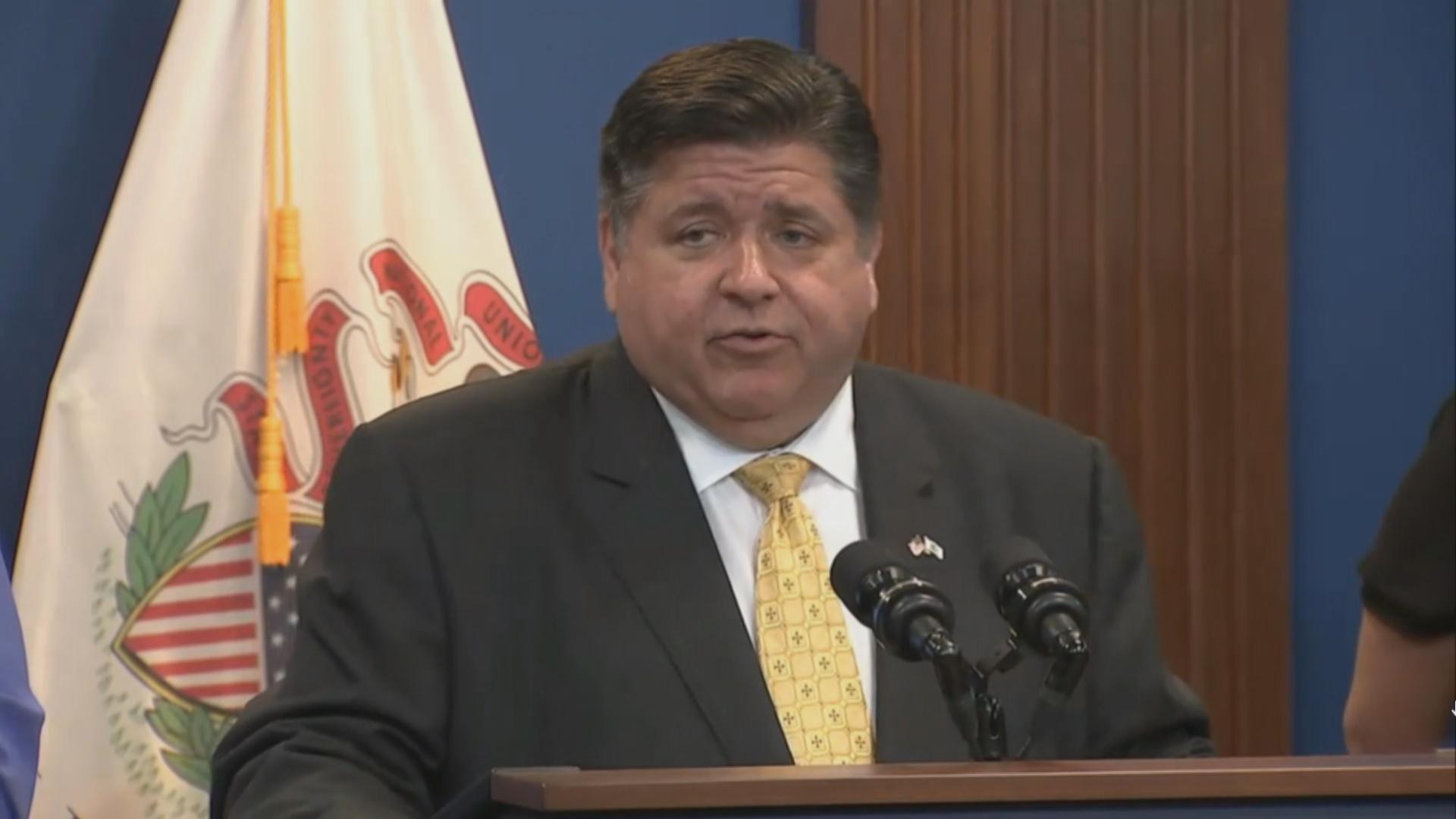 File photo of Illinois Gov. J.B. Pritzker (WTTW News)