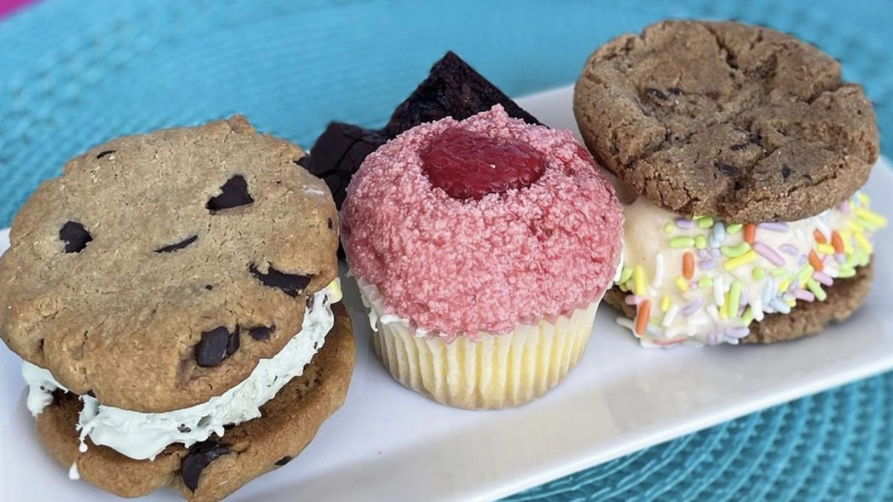Scoops Dessert Bar will serve vegan and gluten-free boozy milkshakes, ice cream sandwiches, cupcakes and mini-doughnuts. (Credit: Brittany Gumbiner)