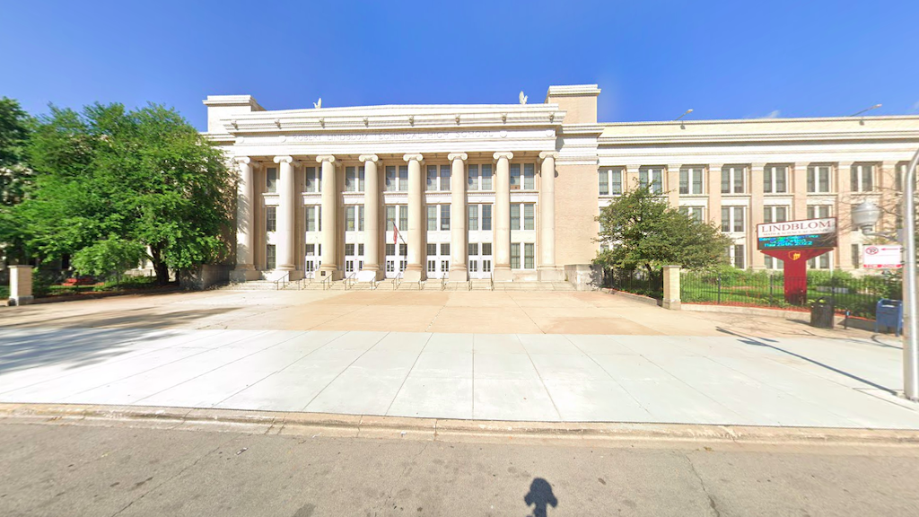 Lindblom Math & Science Academy (Google Earth)