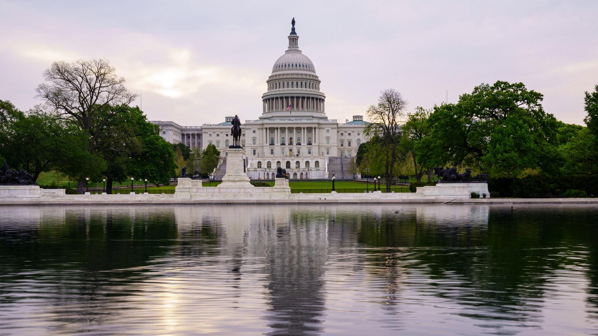 This April 28, 2021, file photo shows the U.S. Capitol building in Washington. (AP Photo / J. Scott Applewhite, File)
