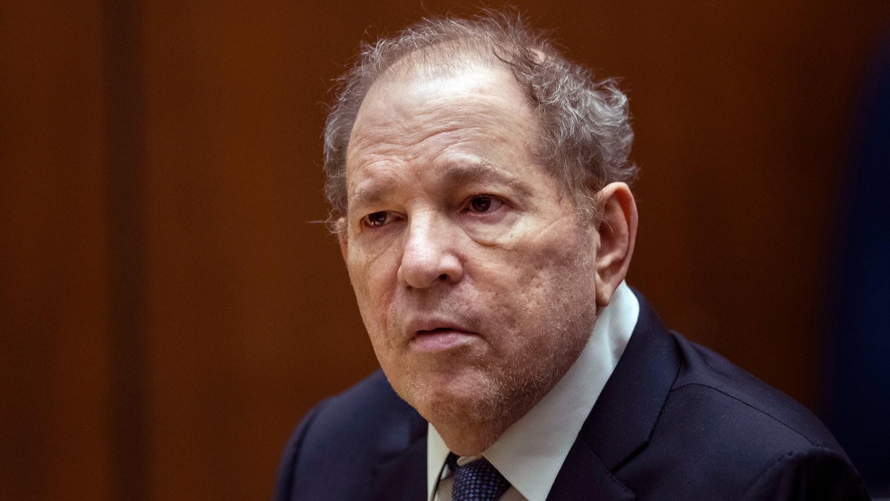 Former film producer Harvey Weinstein appears in court in Los Angeles, Oct. 4 2022. (Etienne Laurent / Pool Photo via AP, File)