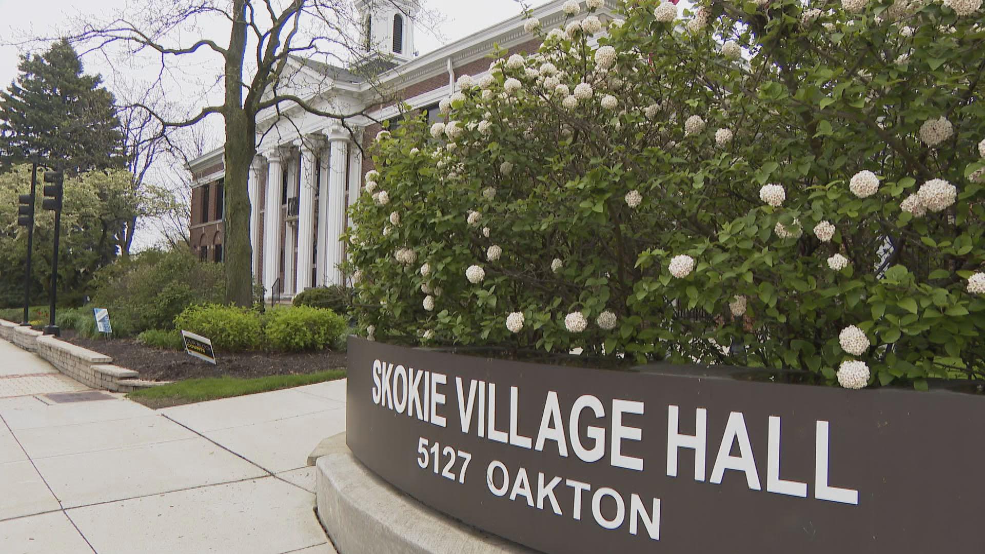 Skokie Village Hall file photo. (WTTW News)