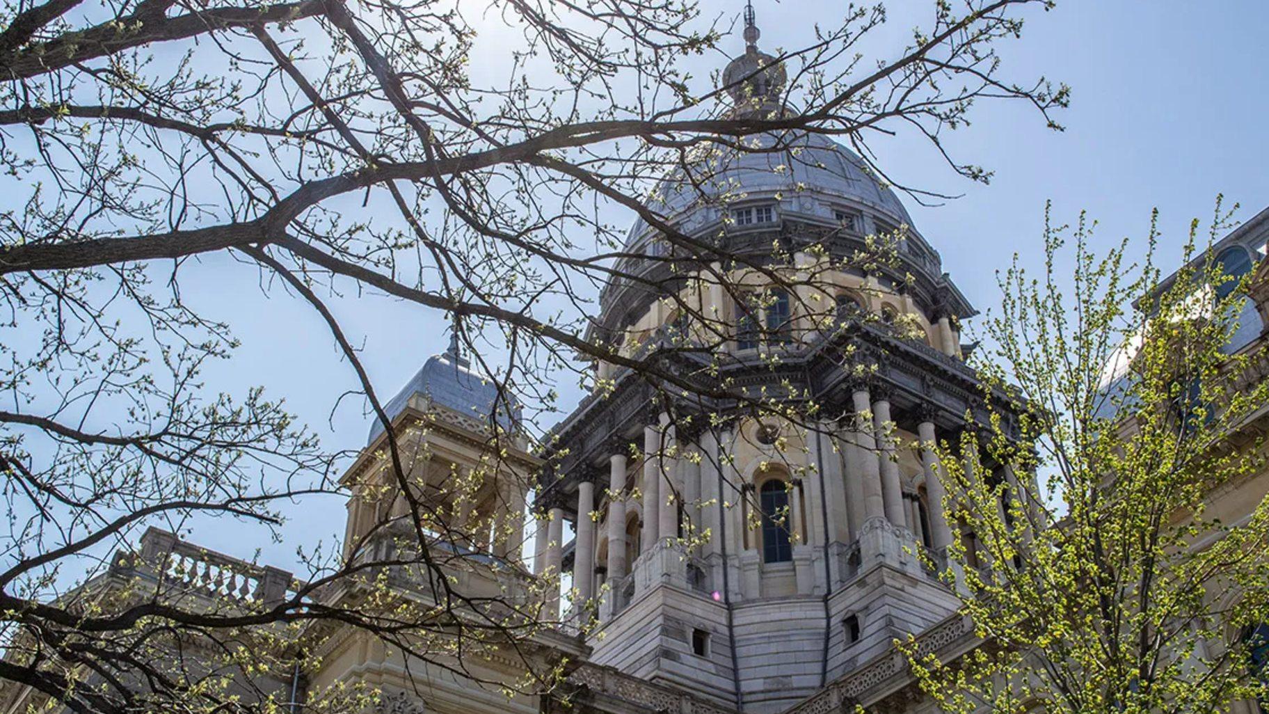 The Illinois State Capitol building in Springfield. (Jerry Nowicki / Capitol News Illinois)