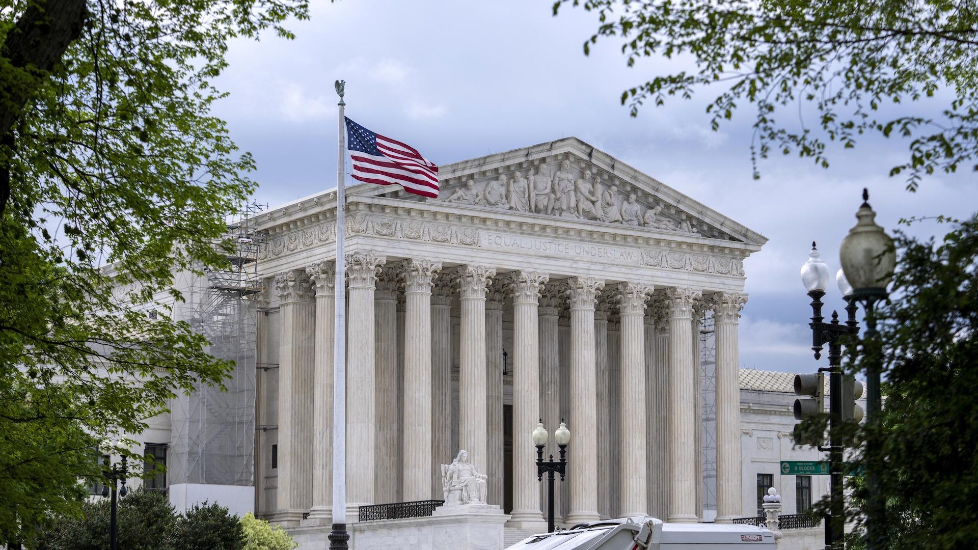Supreme Court is seen on Capitol Hill in Washington, April 25, 2024. (AP Photo/J. Scott Applewhite, File) Supreme Court is seen on Capitol Hill in Washington, April 25, 2024. (AP Photo/J. Scott Applewhite, File)