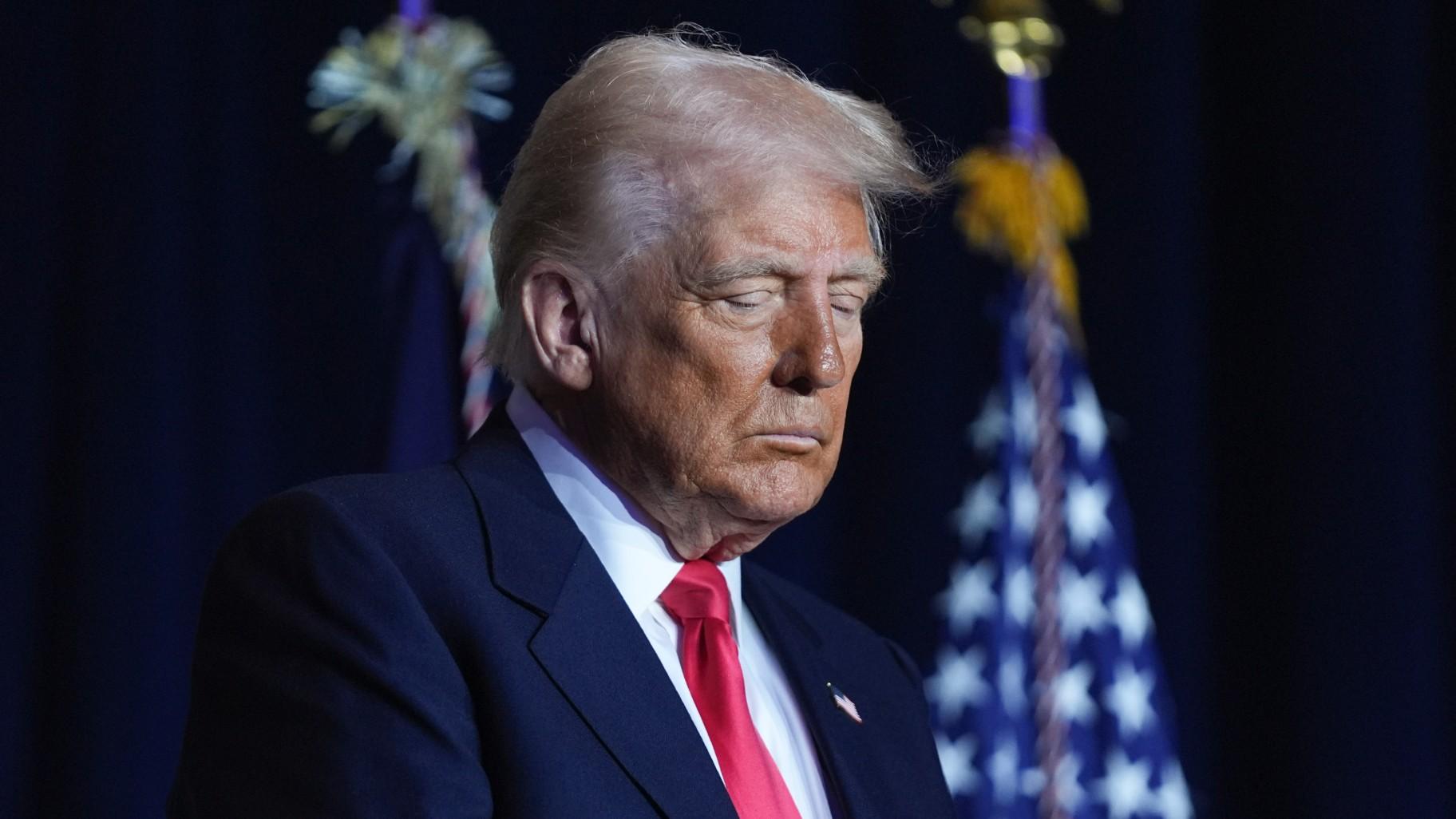 President Donald Trump attends the National Prayer Breakfast at Washington Hilton, Thursday, Feb. 6, 2025, in Washington. (AP Photo / Evan Vucci) President Donald Trump attends the National Prayer Breakfast at Washington Hilton, Thursday, Feb. 6, 2025, in Washington. (AP Photo / Evan Vucci)