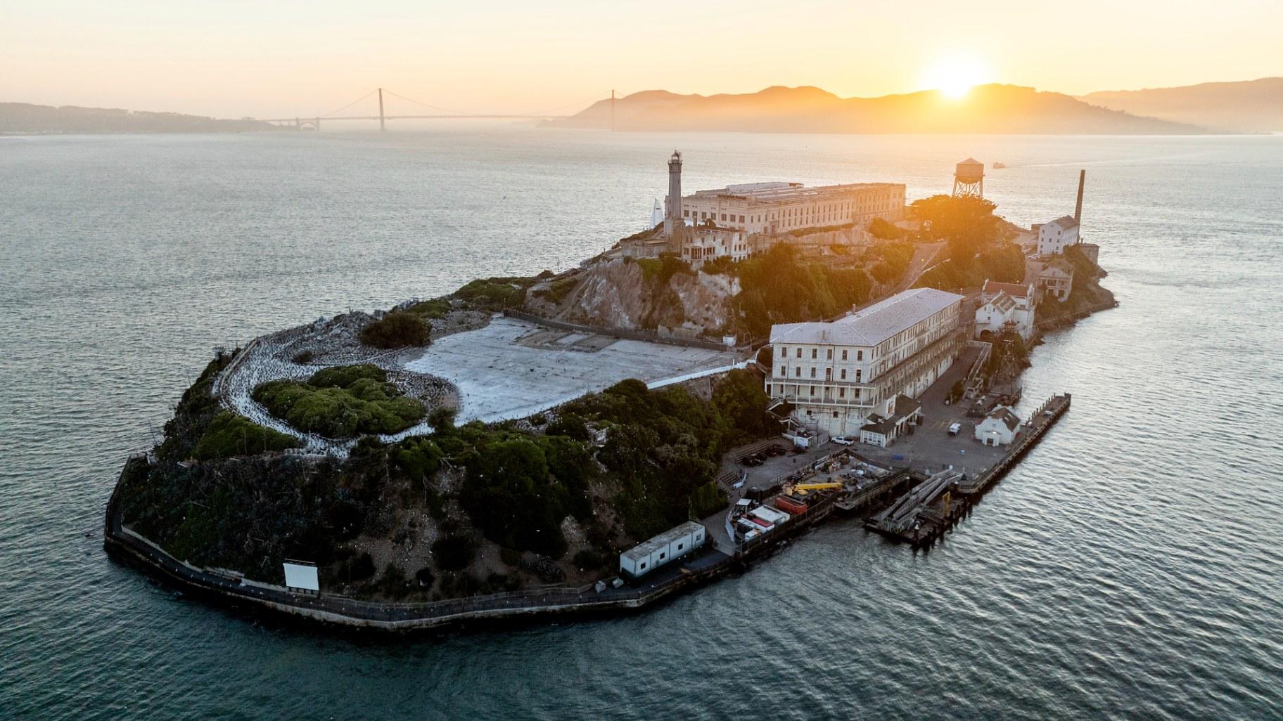 Alcatraz Island is pictured on Sunday, May 4, 2025, in the San Francisco Bay, Calif. (AP Photo / Noah Berger) Alcatraz Island is pictured on Sunday, May 4, 2025, in the San Francisco Bay, Calif. (AP Photo / Noah Berger)