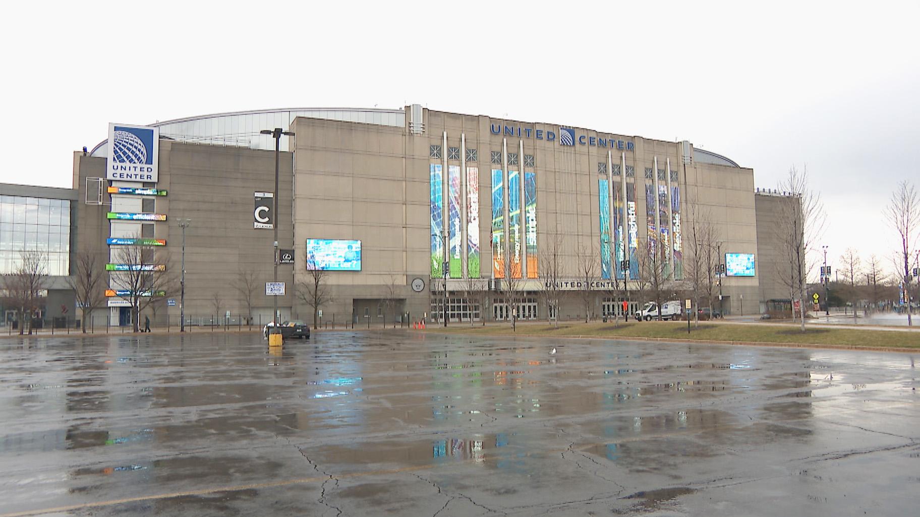 The United Center is pictured on March 6, 2023. (WTTW News)