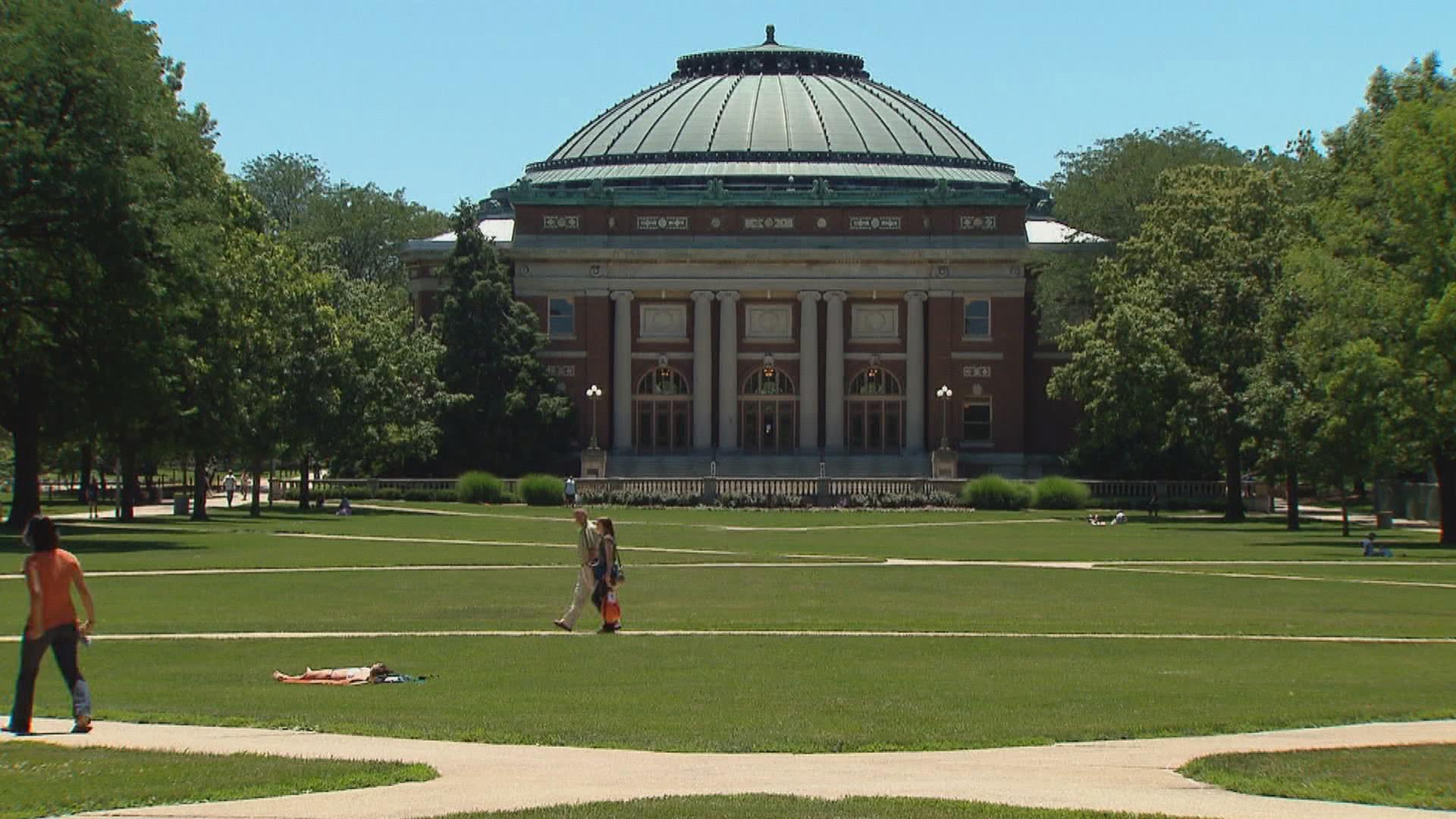 A file photo of the University of Illinois at Urbana-Champaign. (WTTW News)