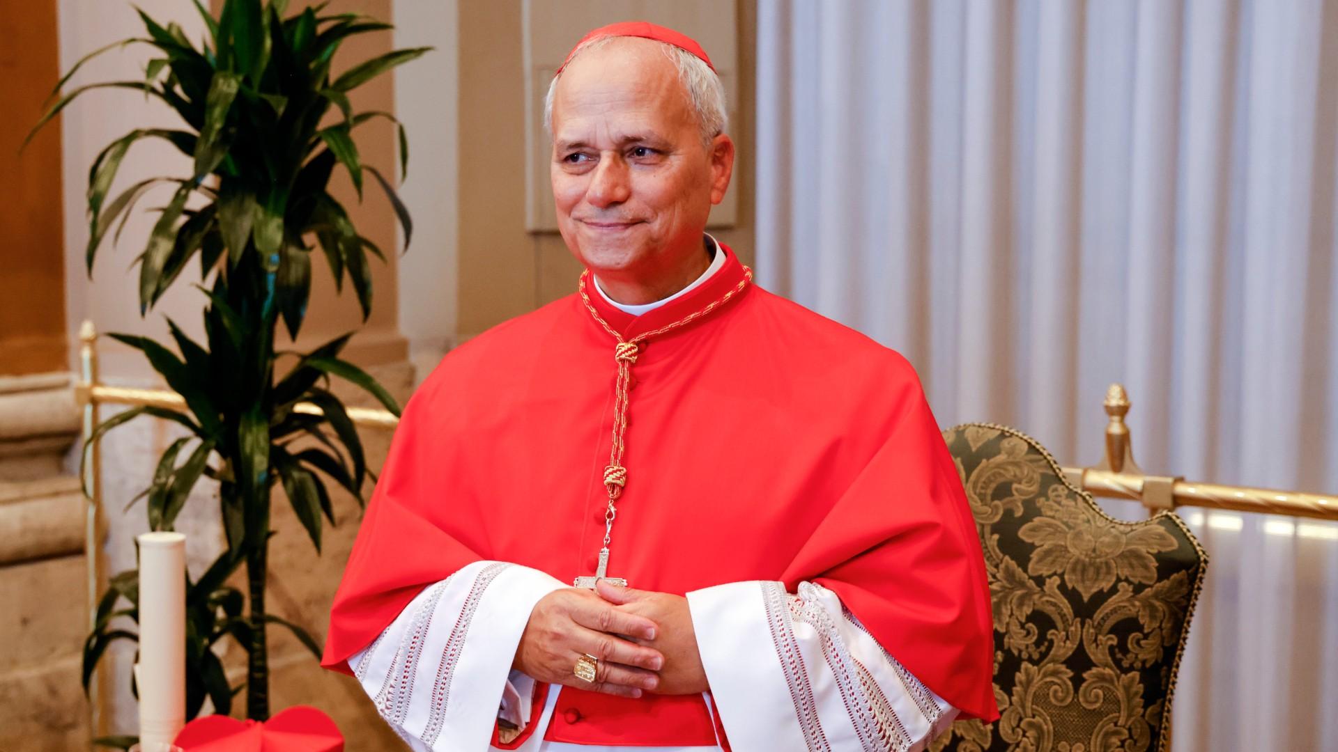 Chicago-born Cardinal Robert Francis Prevost, Prefect of the Dicastery for Bishops, poses for a photo at the end of the consistory where Pope Francis elevated 21 new cardinals in St. Peter's Square at the Vatican, Saturday, Sept. 30, 2023. (AP Photo / Riccardo De Luca, file) Chicago-born Cardinal Robert Francis Prevost, Prefect of the Dicastery for Bishops, poses for a photo at the end of the consistory where Pope Francis elevated 21 new cardinals in St. Peter's Square at the Vatican, Saturday, Sept. 30, 2023. (AP Photo / Riccardo De Luca, file)