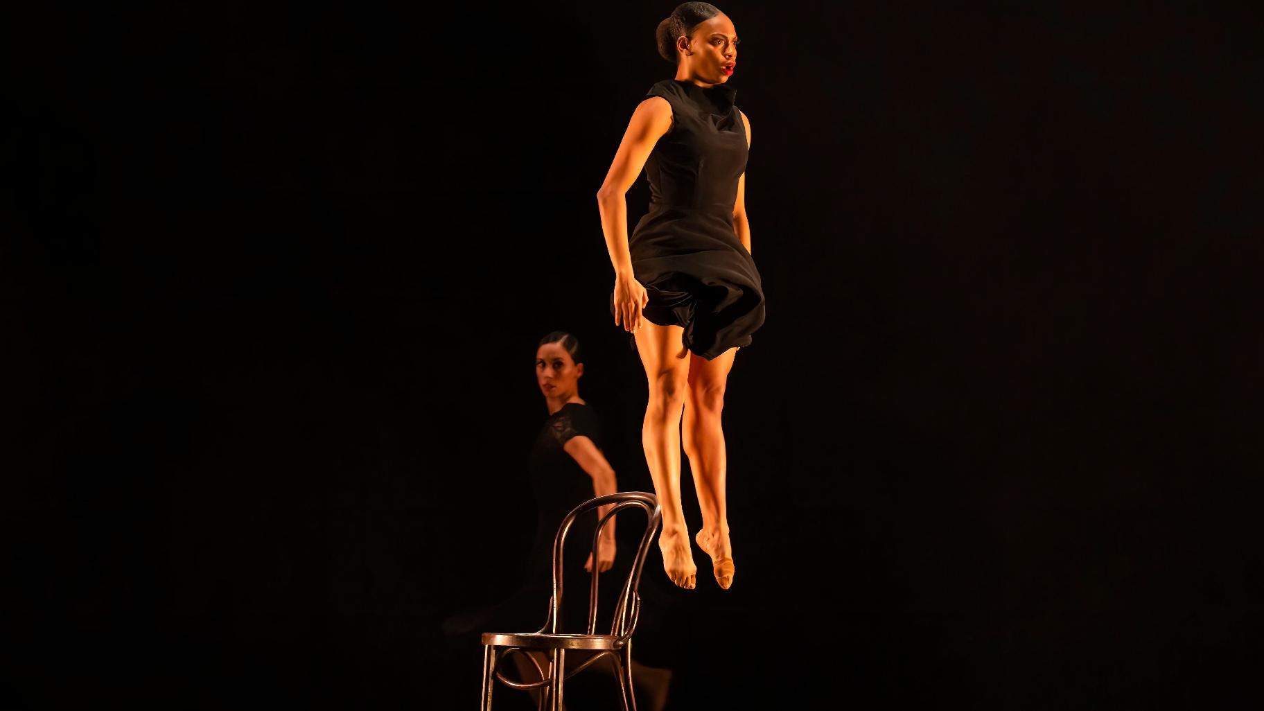 Taylor Ramos, left, and Emani Drake in “Vespers.” (Credit: Todd Rosenberg)