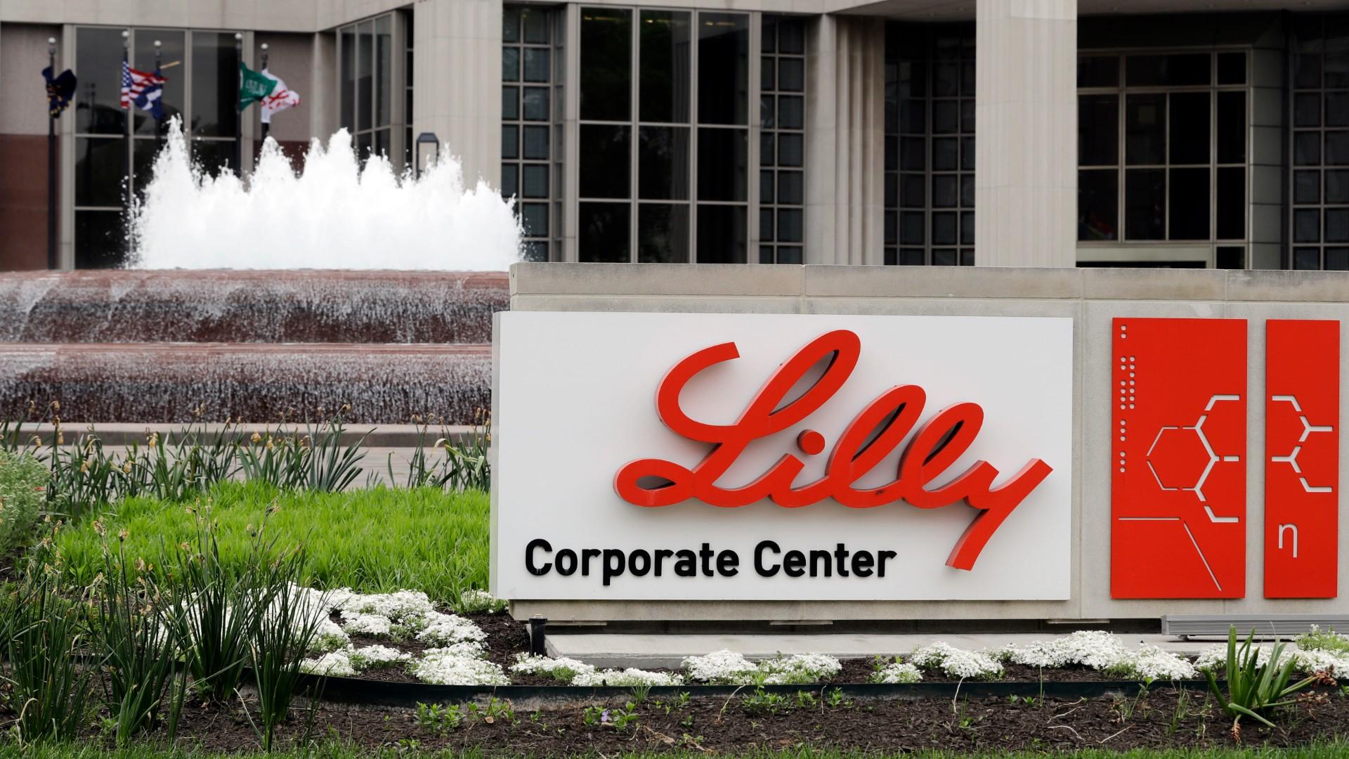The Eli Lilly corporate headquarters is pictured April 26, 2017, in Indianapolis. (AP Photo / Darron Cummings, File)