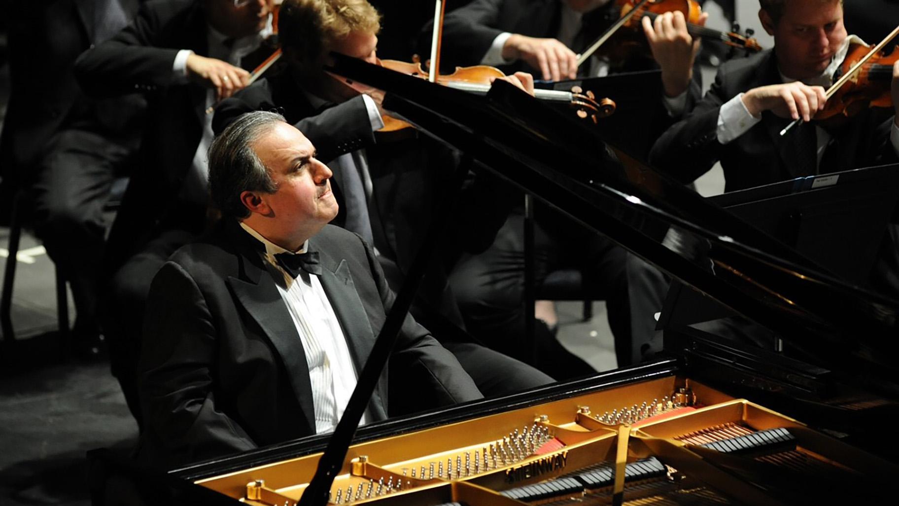 Yefim Bronfman is pictured in a provided publicity photo. (Credit: Frank Stewart)
