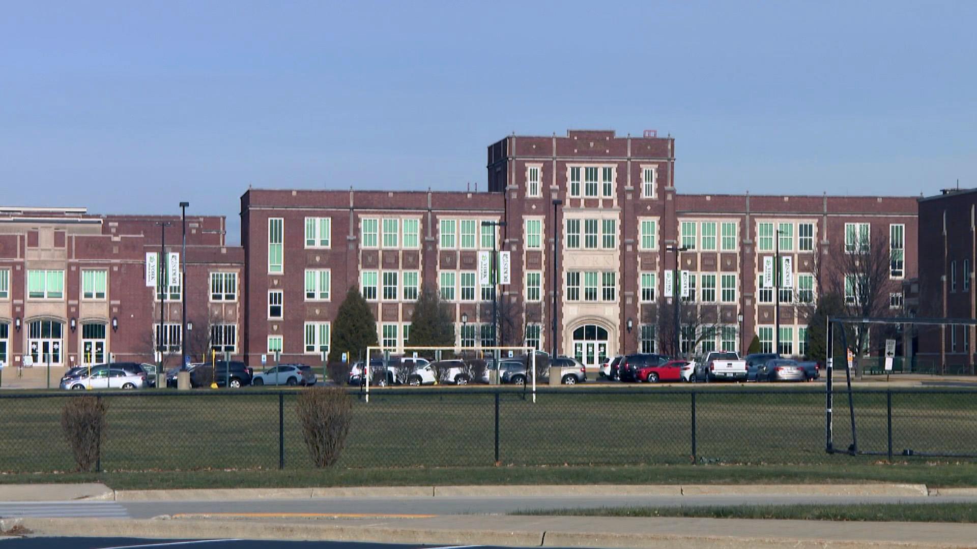 York Community High School in Elmhurst. (WTTW News)