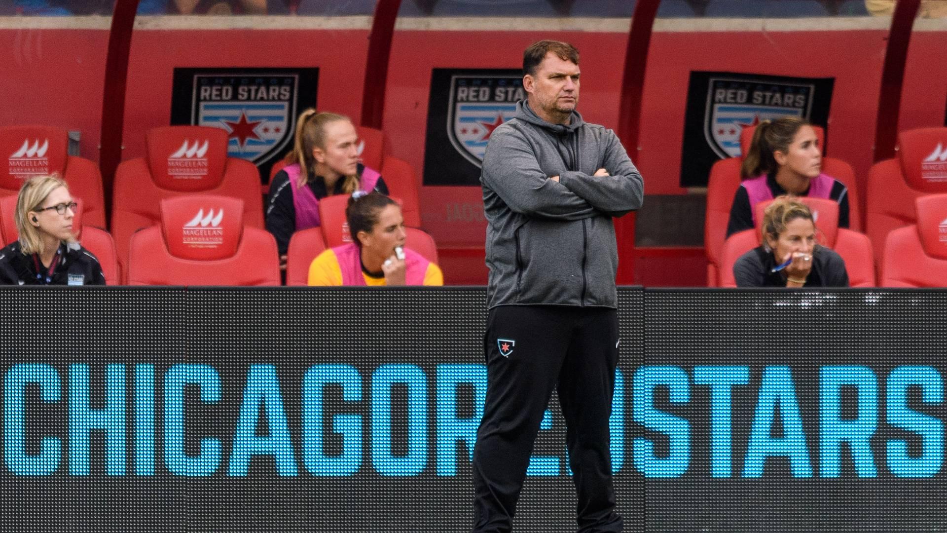 Chicago Red Stars head coach Rory Dames resigned Sunday, saying he was refocusing his attention on his family and future endeavors. (Daniel Bartel / ISI Photos / Getty Images)