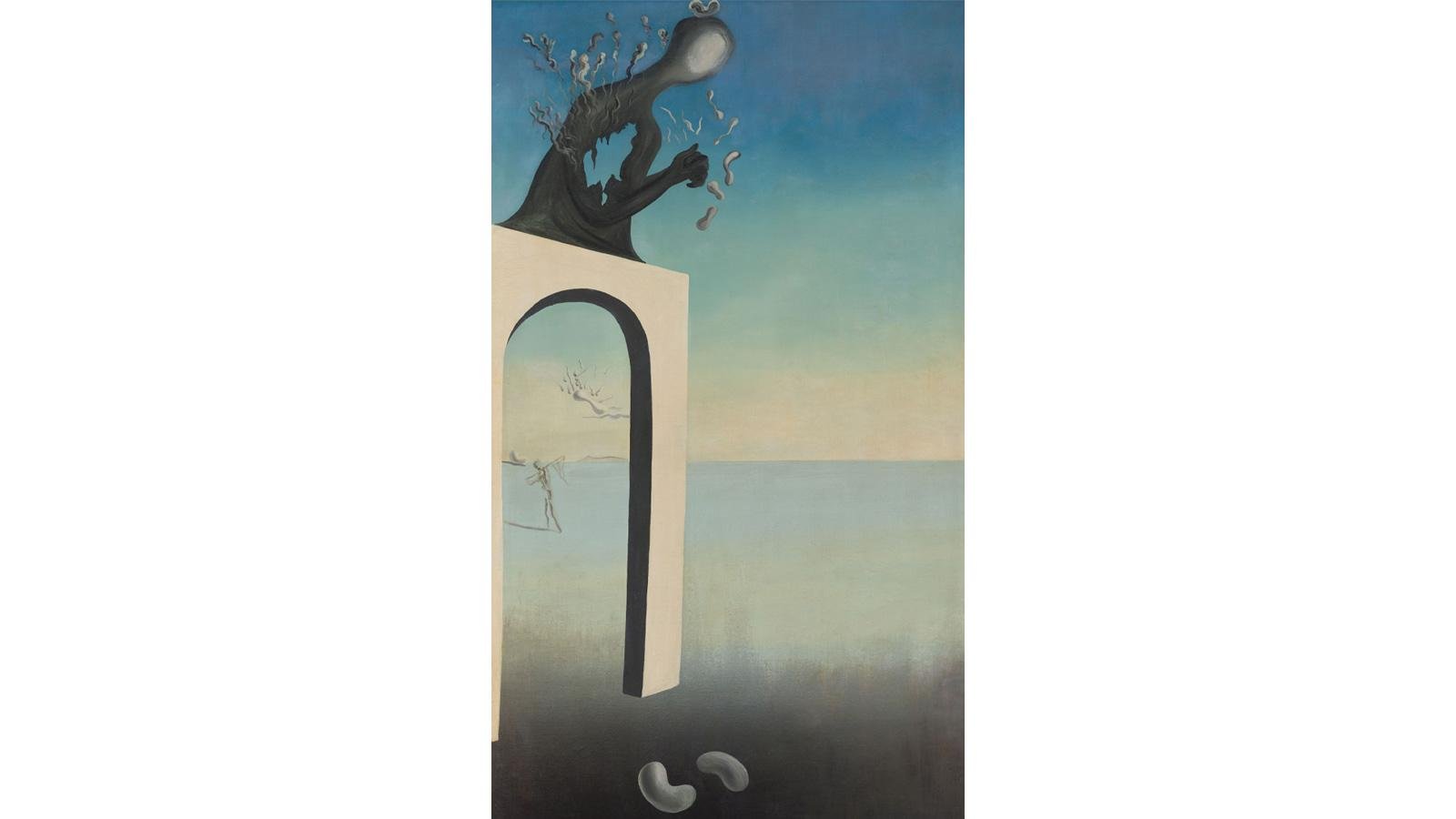 The nearly 7-foot-tall “Visions of Eternity” seemed to be an outlier among Salvador Dalí's work from the 1930s. (Salvador Dalí / Fundació Gala-Salvador Dalí / Artists Rights Society)