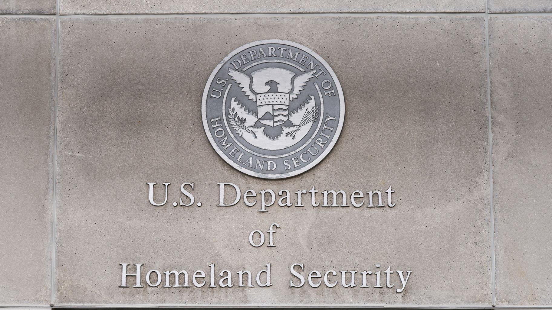 The U.S. Department of Homeland Security logo pictured in a file photo. (memoriesarecaptured / iStock) The U.S. Department of Homeland Security logo pictured in a file photo. (memoriesarecaptured / iStock)