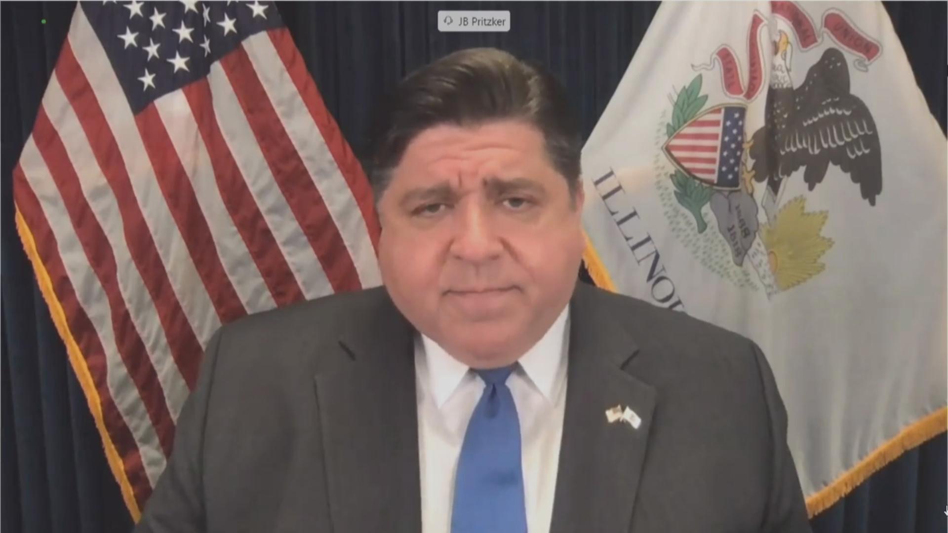 Gov. J.B. Pritzker testifies Wednesday before the U.S. House Committee on Homeland Security. (Courtesy U.S. House Committee on Homeland Security)