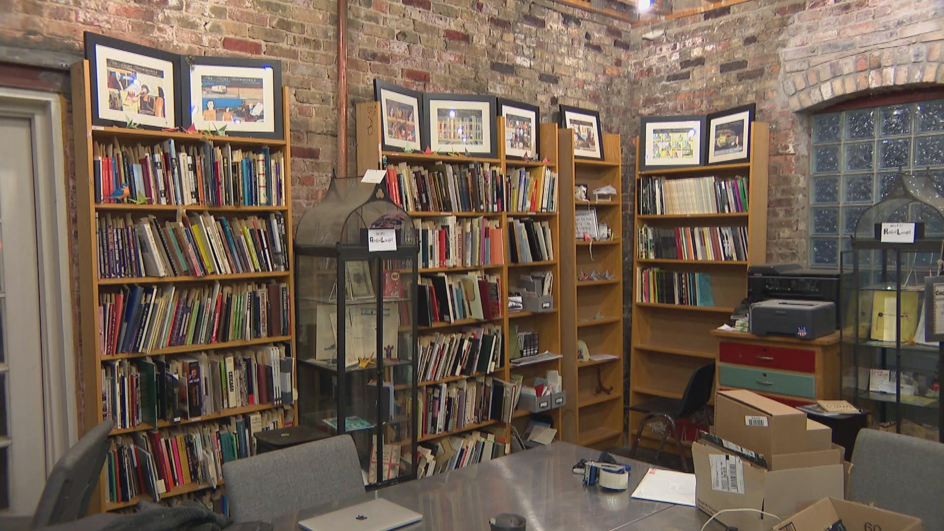 The Read/Write Library is filled with unique publications like creative books, neighborhood newspapers and personal narratives by people who are incarcerated. (WTTW News)