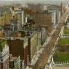 A view north along Michigan Avenue at Grant Park, ca. 1920; image courtesy of University of Illinois Press