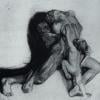 "Death and the Woman" by Käthe Kollwitz / Courtesy Chicago Cultural Center