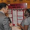 Eddie Arruza interviews Jemima Adeyinka about her science project.