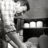 Cliff with pots. Image Credit: American Craft Exposition