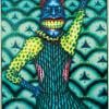 Ed Paschke, Cobmaster, 1975, oil on canvas, 74” x 50”