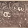 "Shock Troops Advance Under Gas: Der Krieg" by Otto Dix /Chicago Cultural Center