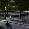 Memorial pool corner. Image Credit: Squared Design Lab