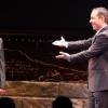 Quinn and Seinfeld on opening night. Image Credit: Phil Hartley
