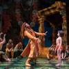 André de Shields (King Louie) and Akash Chopra (Mowgli) in Tony Award winner Mary Zimmerman’s new musical adaption of The Jungle Book at Goodman Theatre