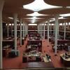 The Frank Lloyd Wright-designed Great Workroom in the 1939 SC Johnson Administration Building.