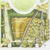 Rendering of Lurie Garden in the winter; Courtesy of Gufstason Guthrie Nichol Ltd
