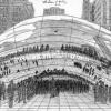 Cloud Gate by Andrew Hall