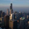 From light to dark - The light behind the skyline varies throughout Ken's photos