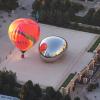 'Bean/Balloon' - The Chicago skyline bends to the curve of the 'Bean'