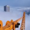 Hazy veil - A dense fog descends on the city