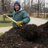 Leaf Mulch. Image credit: Chicago Botanic Garden